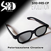 occhiali lenti polarizzate circolari 3d S3D-005-CP polarizzati cinema scenes stampa personalizzabile